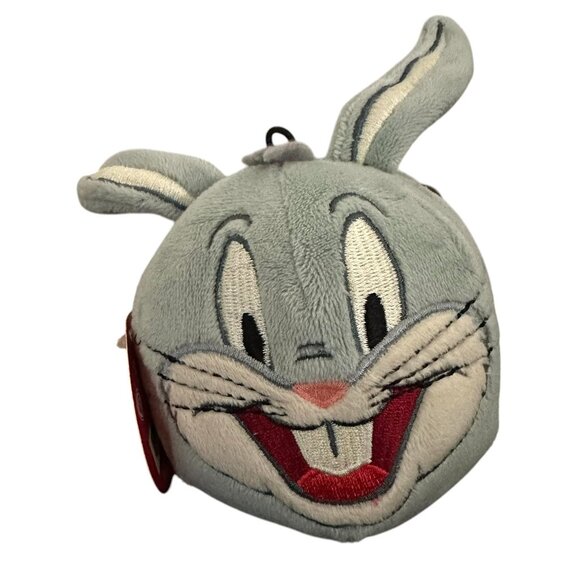 Bugs Bunny Plush Ornament Looney Tunes Hallmark Fluffballs NWT Toy Colle… - Picture 1 of 8